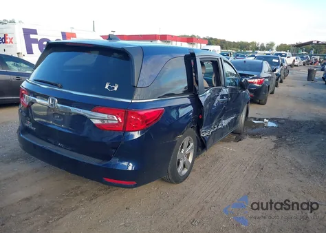 2020 Honda Odyssey Ex from USA, damaged, VIN 5FNRL6H54LB013745
